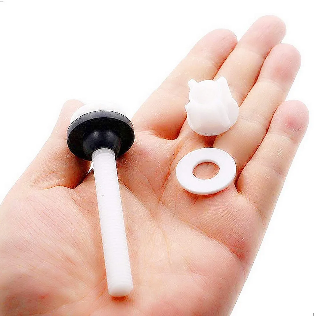 Toilet Seat Bolts Toilet Seat Bolts 2pcs Accessory Elements Home Mount Nuts Pack Plastic Replacement