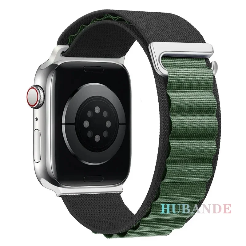Alpine Loop Nylon Strap for Apple Watch - Vibrant and Durable Design
