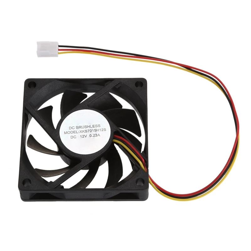 PC 70x70x15mm   12V 3  CPU   