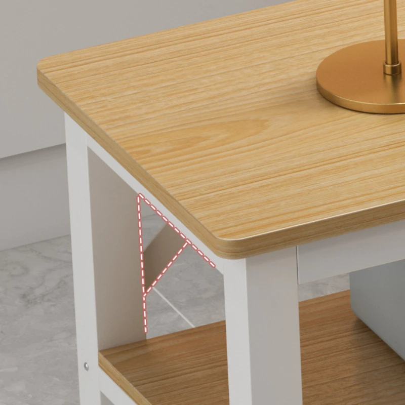 Manicure Makeup Wood Nail Tables Professional Modern Desk Simple Nail Tables Living Room Mesa Manicura Salon Furniture MR50NT