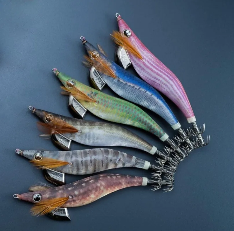 Fishing Lure YAMASHITA Super Glow EGI-OH 2.0-3.5 SQUID JIG WOODEN SHRIMP BAIT CUTTLEFISH OCTOPS