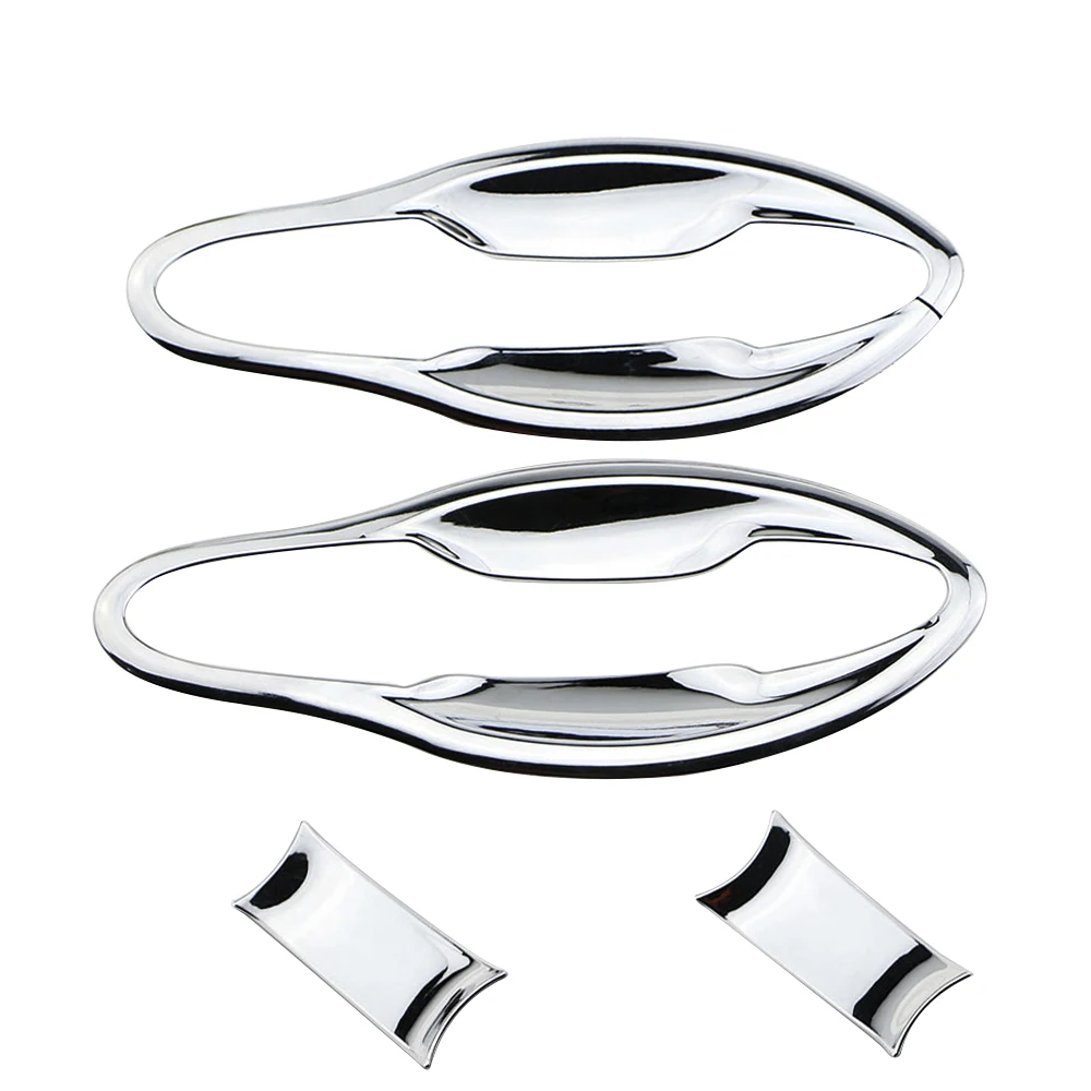 Chrome Front Door Bowl Cover Protector Trim