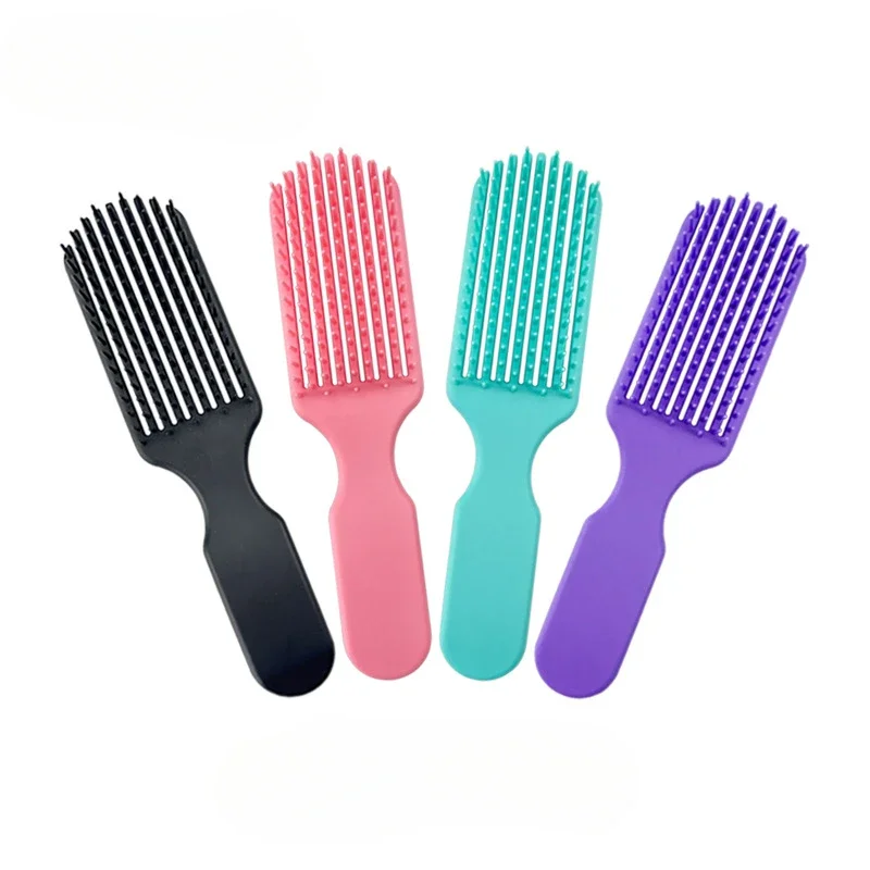 

1Pc Anti-static Hollow Out Brush Detangling Brush Scalp Massage Hair Comb Curly Hair Brush Hairdressing Salon Hair Styling Tools