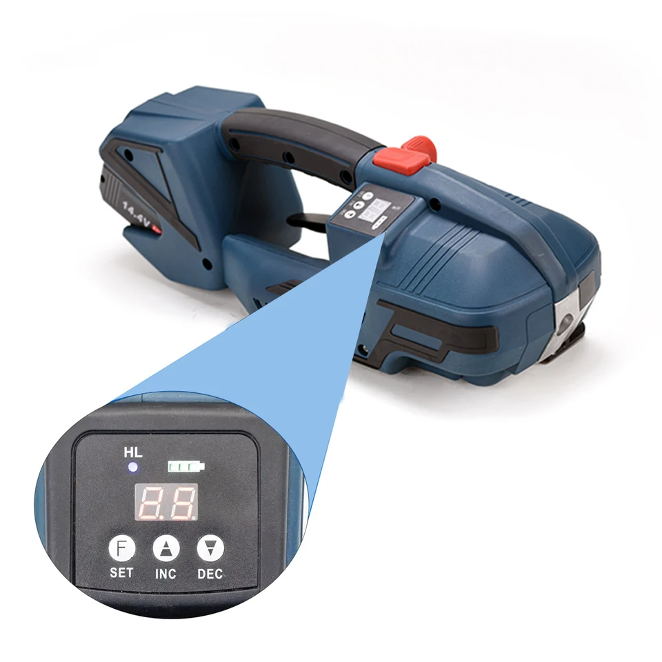 

Upgrade V2 HIGHTOP Electric Strapping Machine Banding Tools For belts Automatic Tool Pp Pet Straps