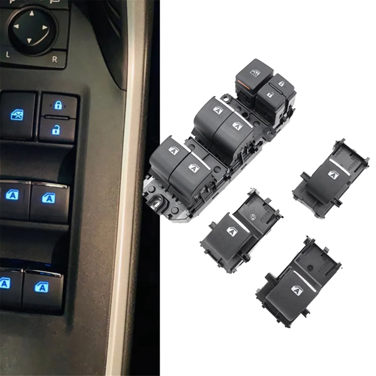  LED Ŀ   ġ , Ÿ RAV4 CHR ڷѶ ķ 2018-2023  Ʈ  ġ