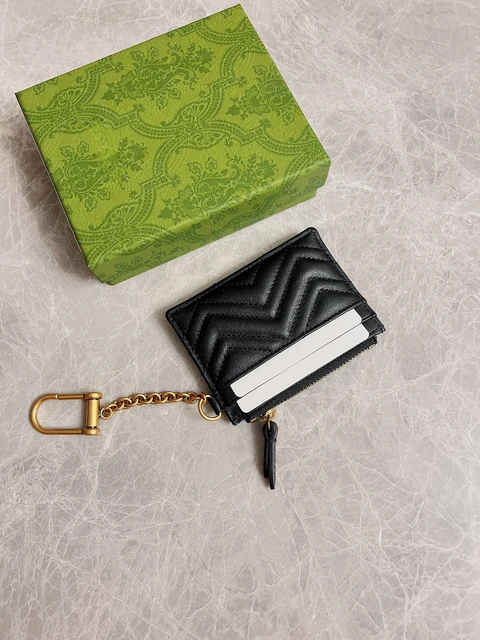 Louis Vuitton Small Wallet Keychain  Louis Vuitton Mini Wallet Keychain -  Leather - Aliexpress