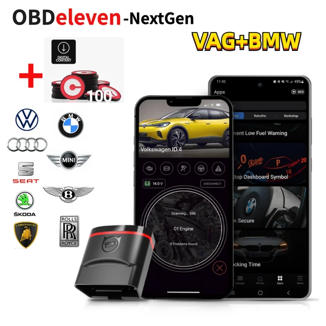 再再再..販 OBDeleven OBD2診断機・エラースキャナー Audi・Volkswagen