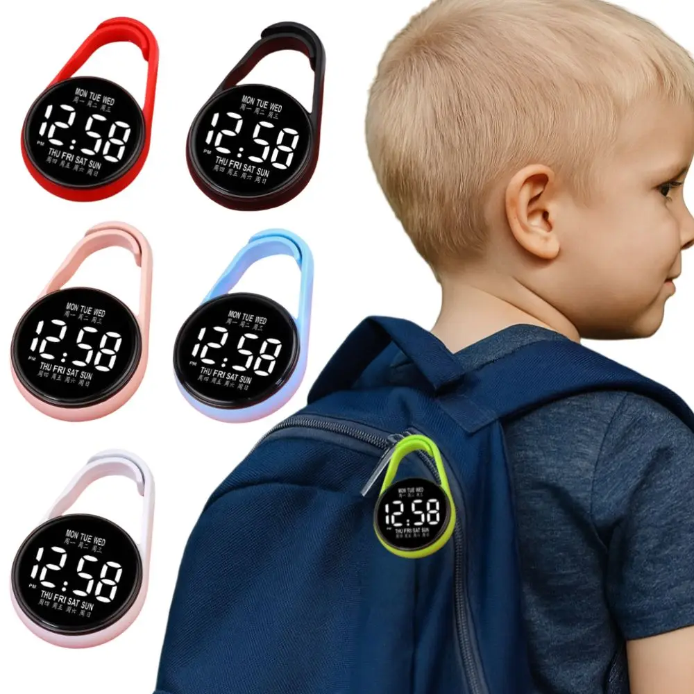 LED 전자식 휴대용 시계 디지털 디스플레이 방수 포켓 스타일 야광 포켓 시계..