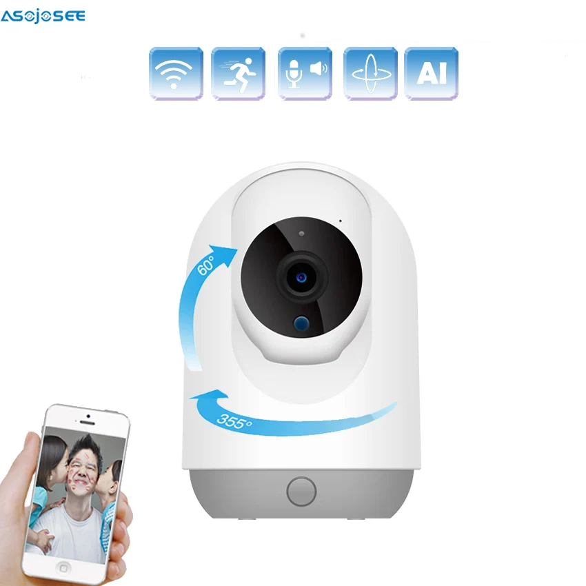 

Умная мини-IP-камера с Wi-Fi, 4 МП