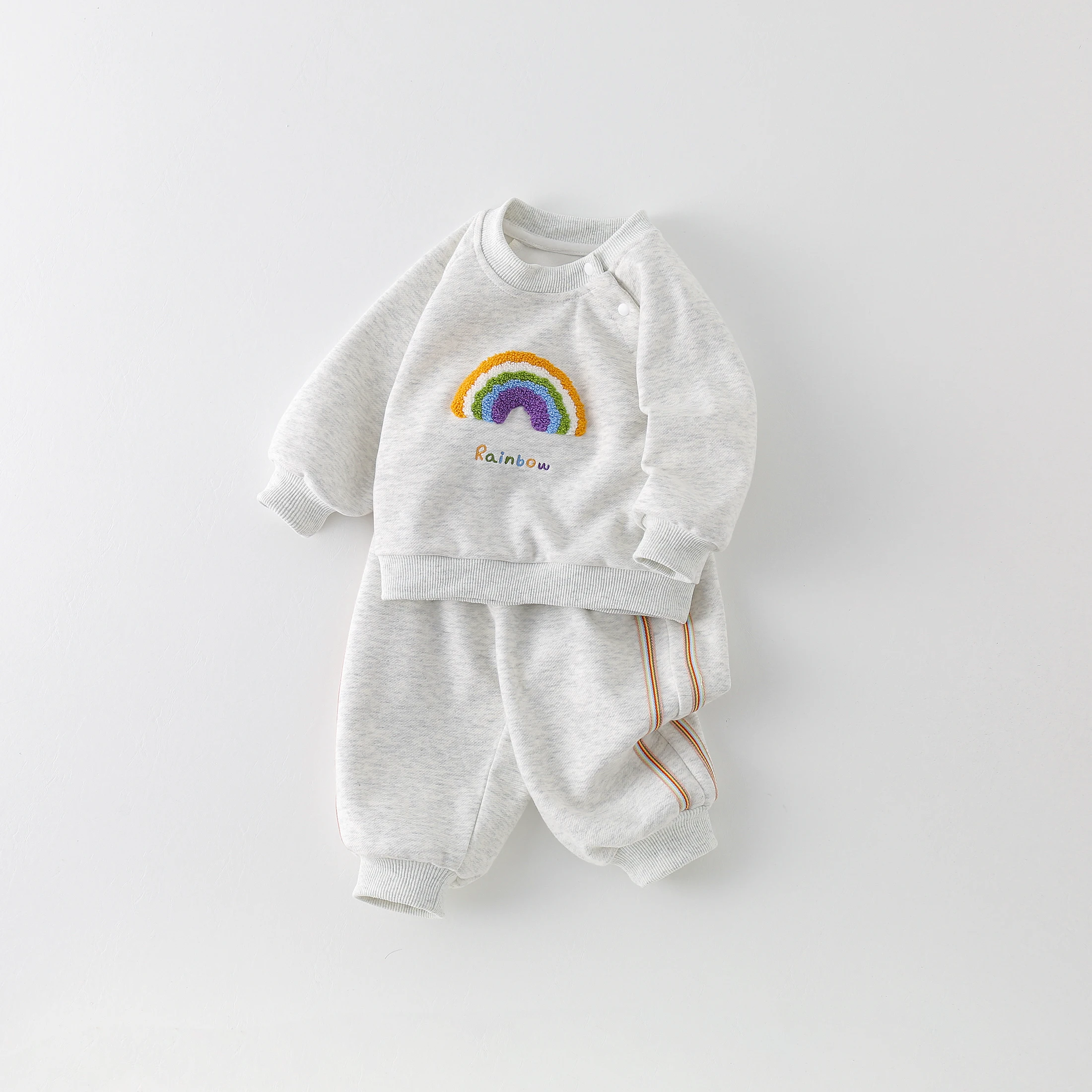 Soft Baby Boys Clothing Set with Hoodie and Pants