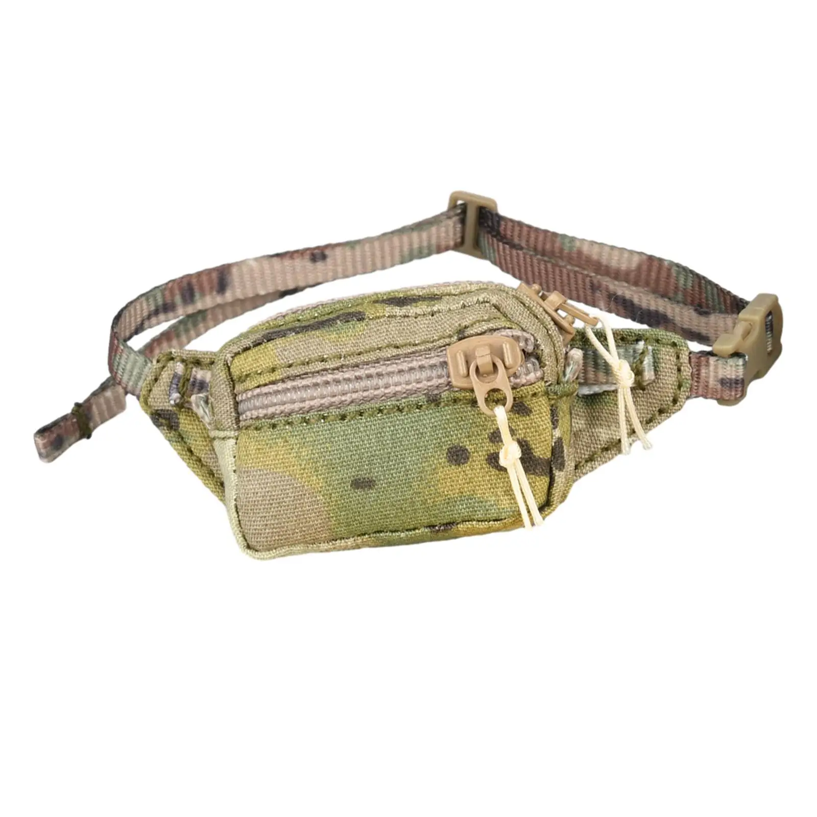 

1/6 Soldier Waist Bag Stylish Miniature Decoration Accessory Garden Tool Waist Belt Tool Pouch for 12'' Men Figures Party Favor