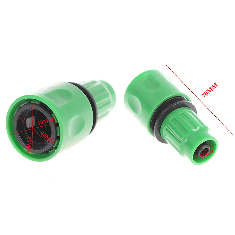 One-Way Quick Connector 3/8" Garden Watering Hose irrigation Connector hose connector irrigation fittings