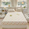 Fitted Bed Sheet Cartoon Style Bedsheets for Kids , Girls and Adult Single Mattress Cover Drap De Lit Sheets(without Pillowcase) 2