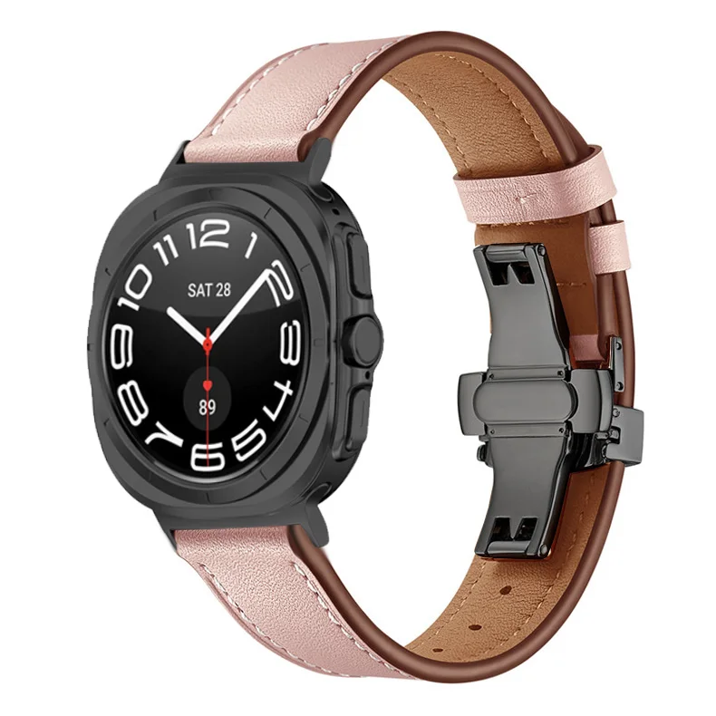 Premium Leather Watch Band - 47mm Ultra Strap Bracelet
