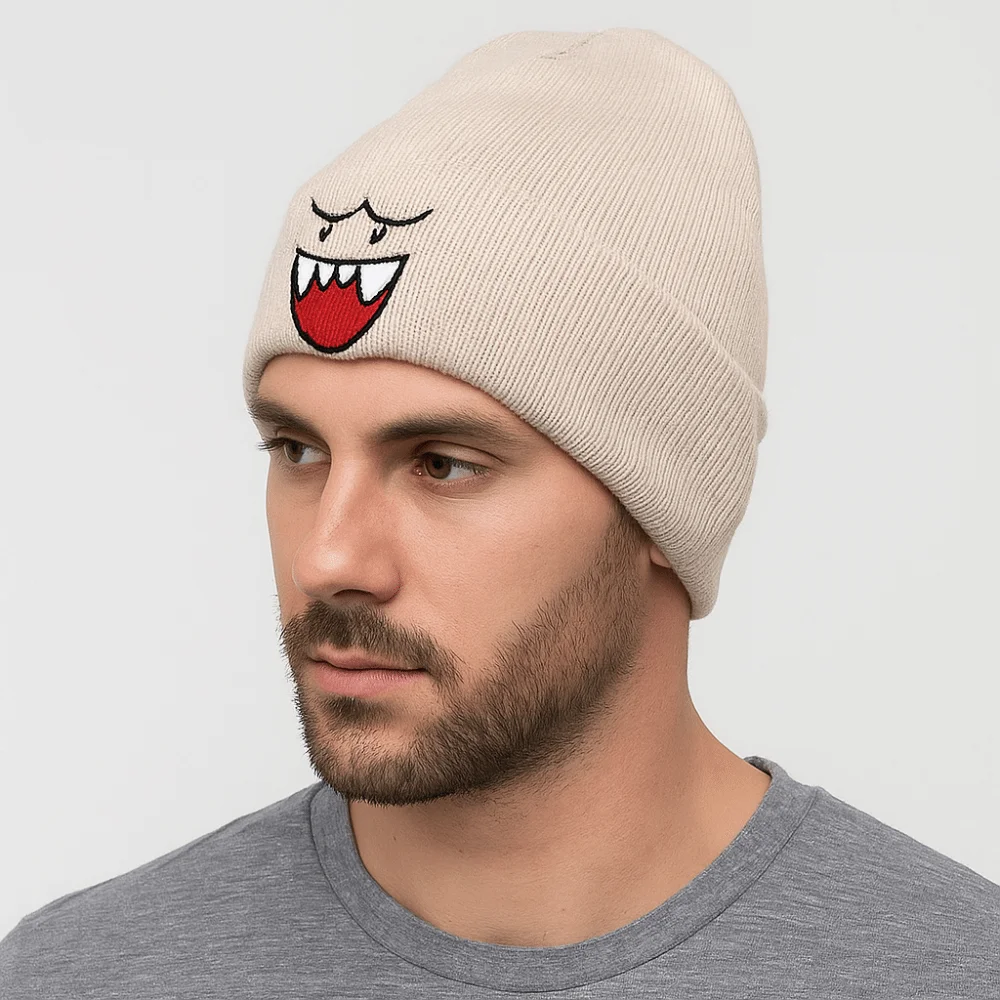 High Quality Kawaii Design Knit Hat Keep Warm Ear Protection Knitted Beanies Ladies Casual Cap for Woman/Men