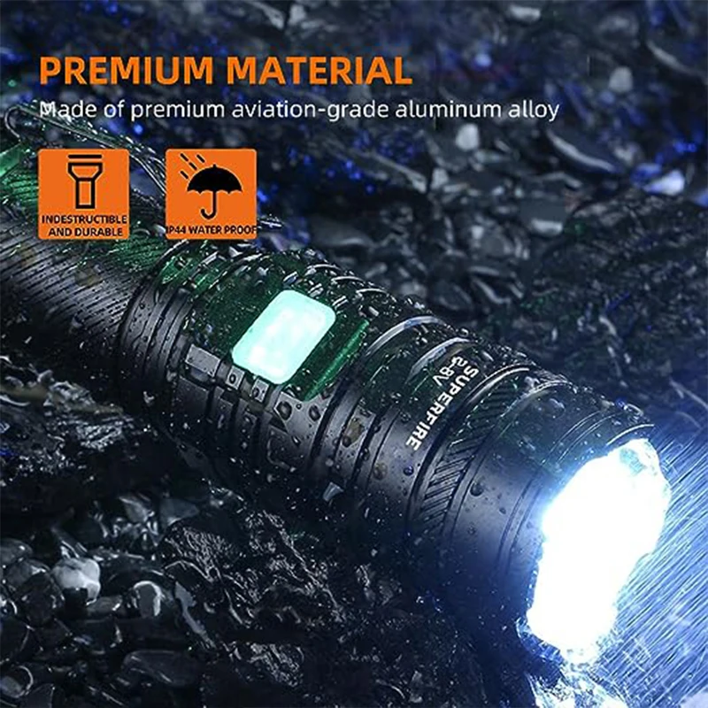  LED  ,  , USB-C , 26650 ͸,  , ķ , 5000LM, 36W