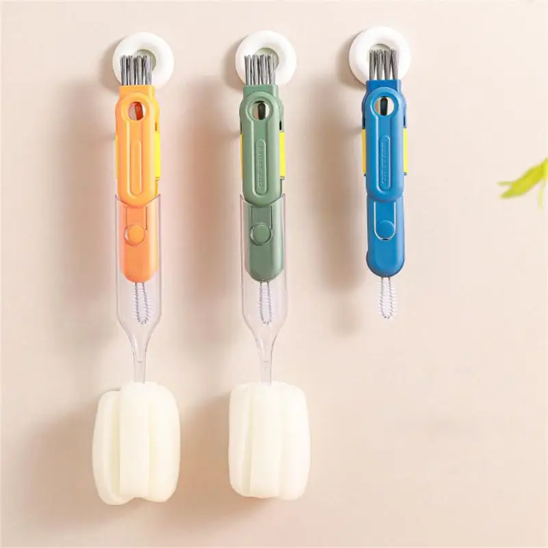 

Crevice Brush Feeding Bottle Household Multifunction Decontamination Remove Tea Stains Cleaning Utensils Cup Brush Combination