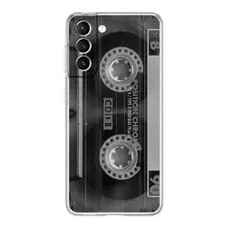 Retro Magnetische Cassette Doorzichtig Telefoonhoesje