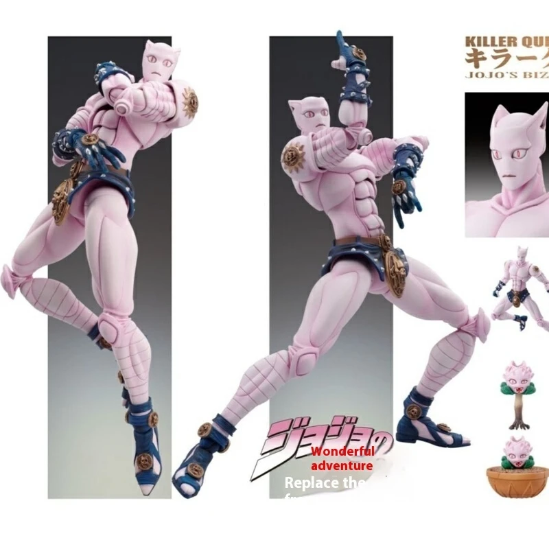 Jojo's Bizarre Adventure Killer Queen Anime Action Figure - Stylish Desktop Ornament and Unique Gift