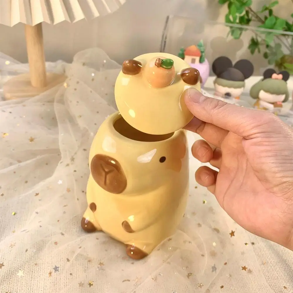Kawaii Capybara Ceramic Tea Cup - Limited Edition