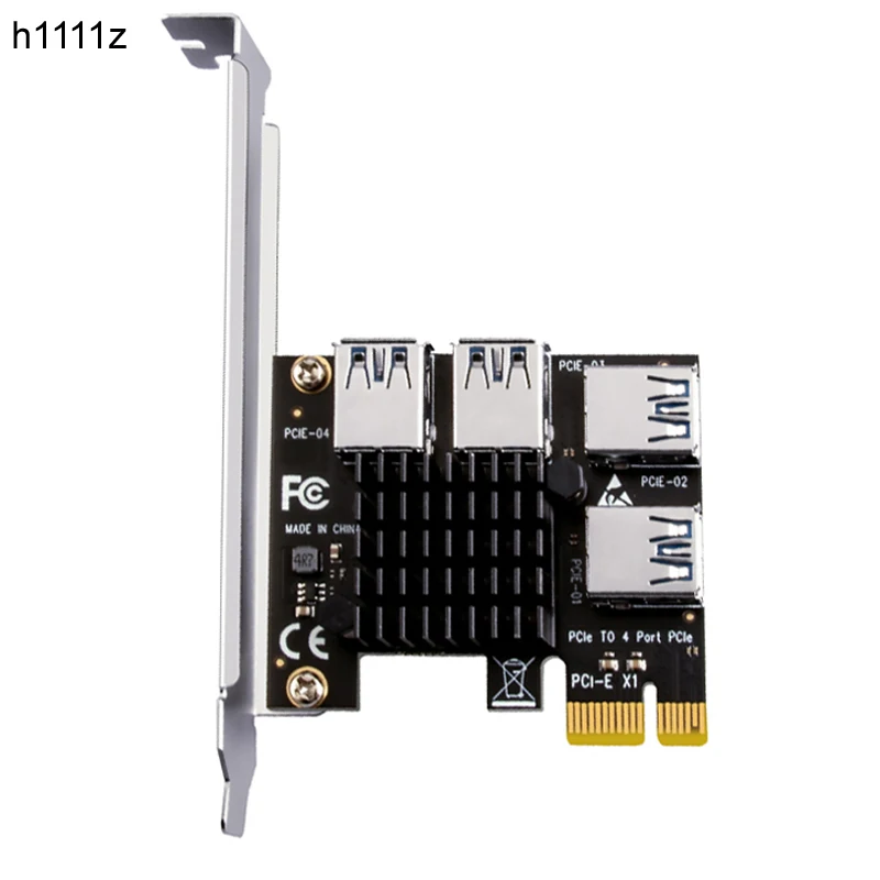 Pci Poster USB 3.0 Pcie PCI-E Express 1x To 16x Extender Riser Card Adapter Power BTC Cable Alimentatore PC - Foto 2