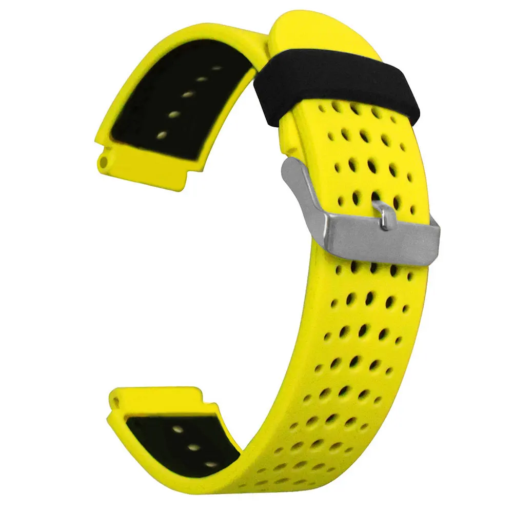 Silicone Breathable Smartwatch Strap - Enhanced Comfort and Style