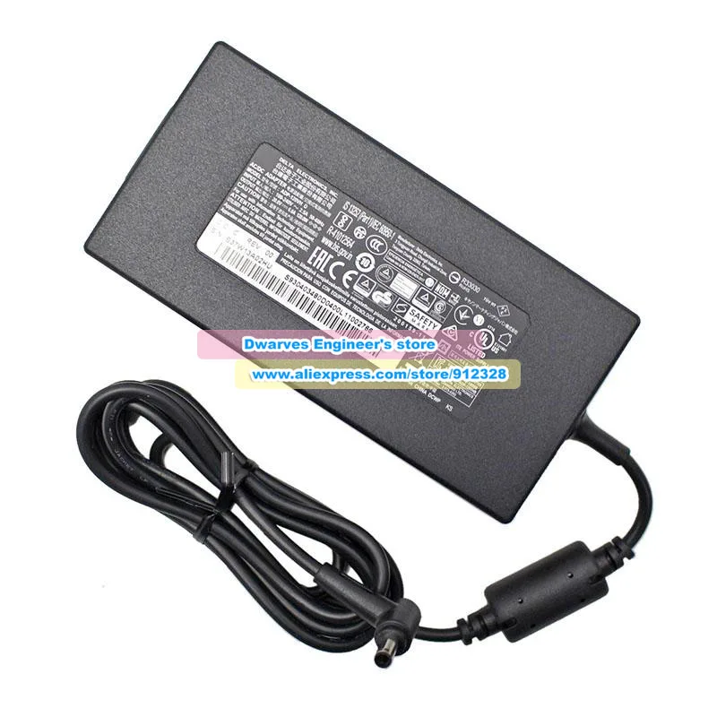 ADP-120VH D AC 어댑터 20V 6A 120W 노트북 충전기 MSI CF63 THIN 10SC 10SC-005FR MS-16R5 10SC-017XES 10SC-073MY용