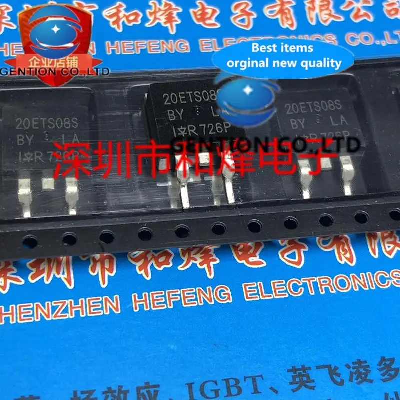 

10 шт. 20ETS08S TO-263 800V 20A в наличии 100% новый и оригинальный