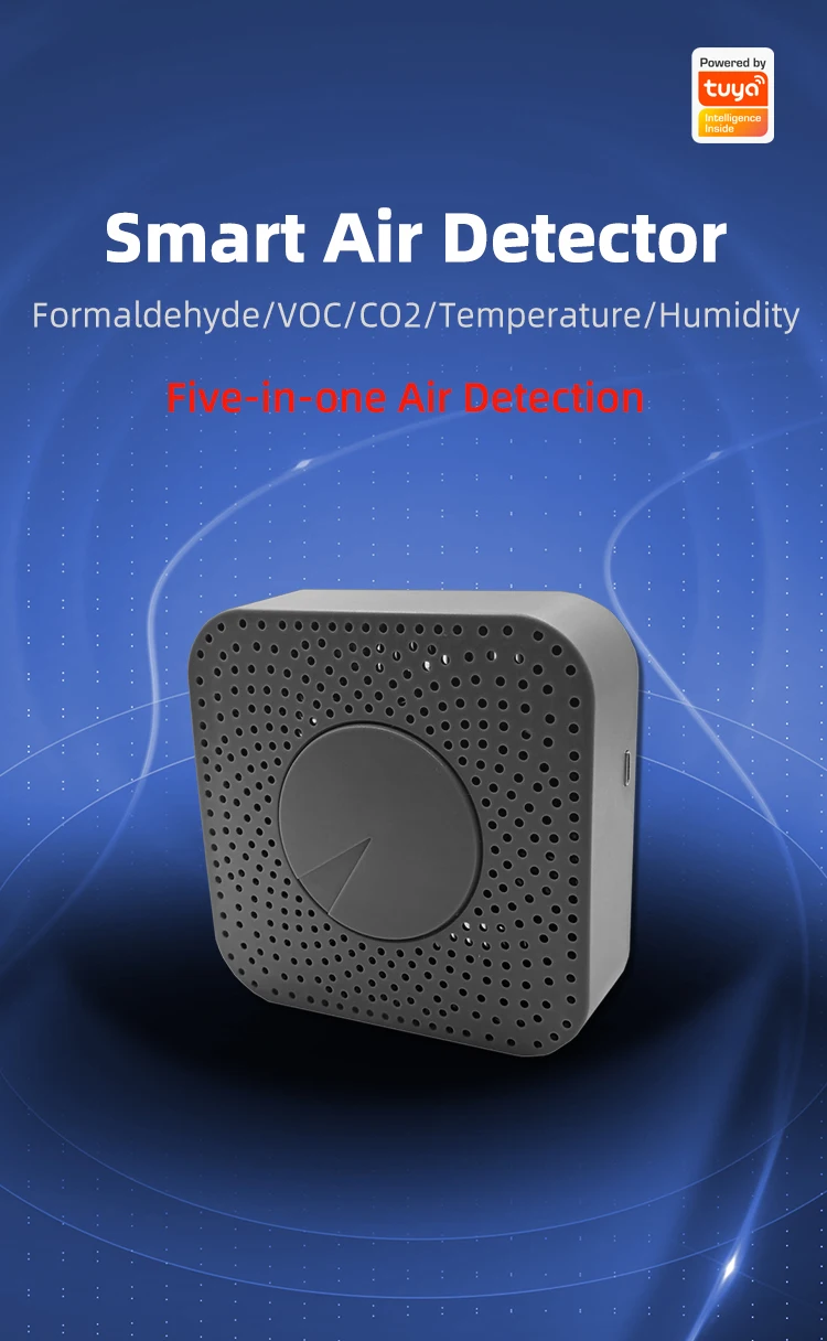 ar qualidade do ar monitor formaldeído co2