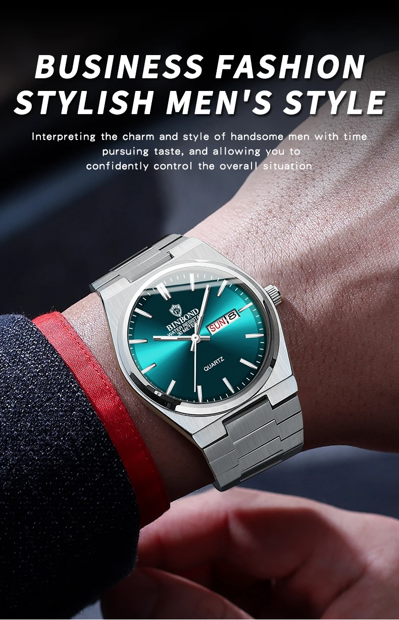 BINBOND B102 Men's Watch description image