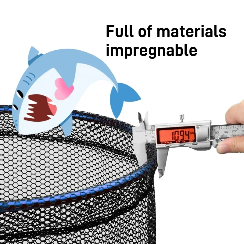 Fishing Nets with Short Handles Portable Aluminum Alloy Lightweight Landing Net fishing landing net fishing net