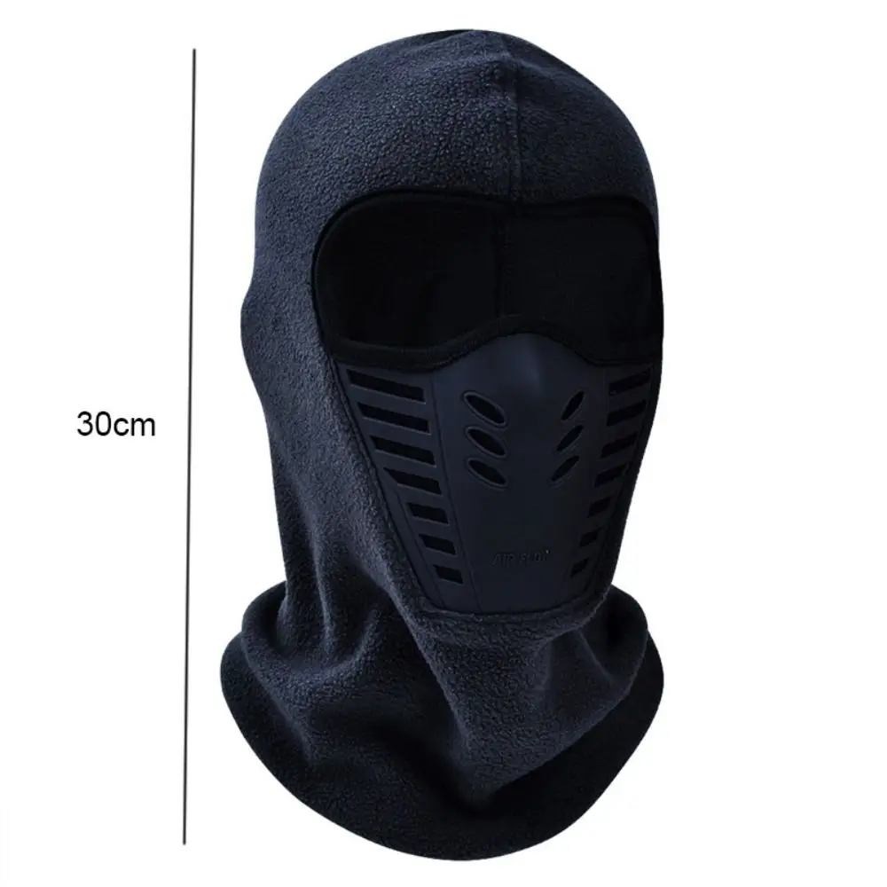 내구성이 두꺼운 스키 타기 마스크 캡 방진 방풍 양털 열 목 따뜻한 얼굴 보호 오토바이 마스크 남자 유지