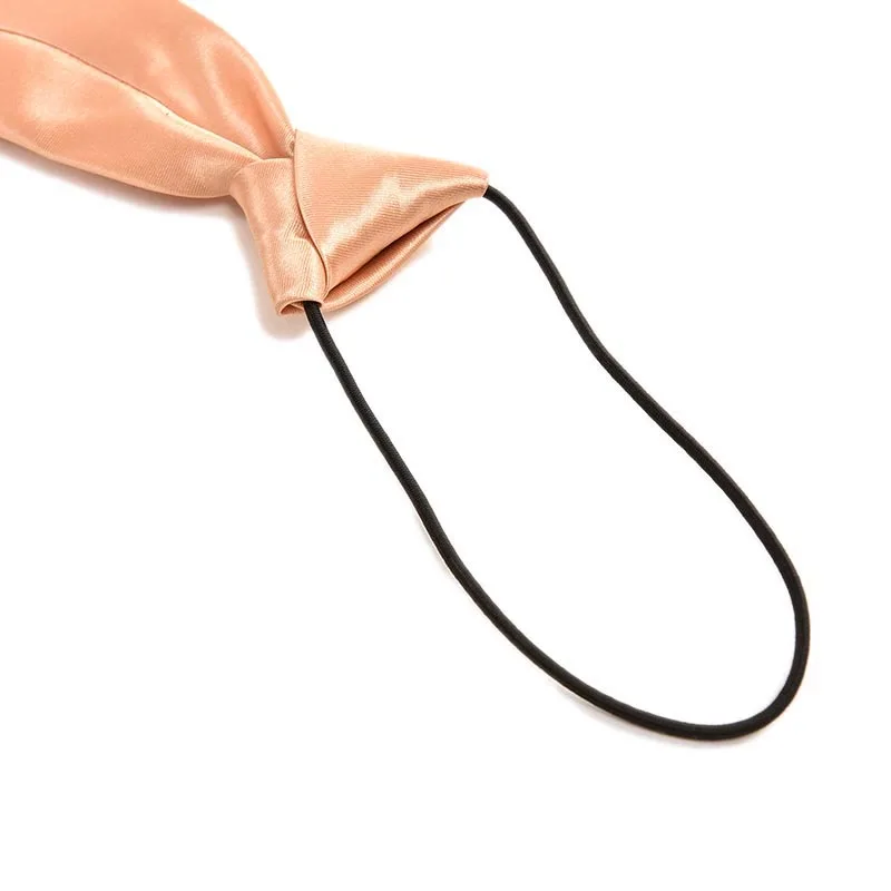 Tie Set 1Pc Boy Classic Solid Color Adjustable Bowtie