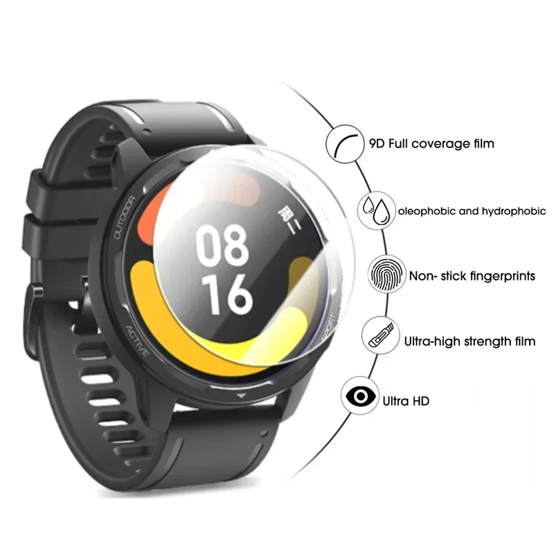 For Xiaomi Watch S1 S1Pro S1 Active Screen Protector Hardness Tempered Glass for MI Watch S1/S1 Pro/S1 Active Watch Accessories