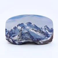 Ski Goggle Cover Scratch-Proof Snowboarding Goggles Protector Stretchy Skiing Eyewear Covers Snow Sport Glasses Protective Gear 1