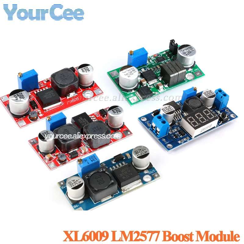 Moduli DC-DC Regolabili XL6009, LM2596, XL4015, 360Mini Per Arduino E Raspberry