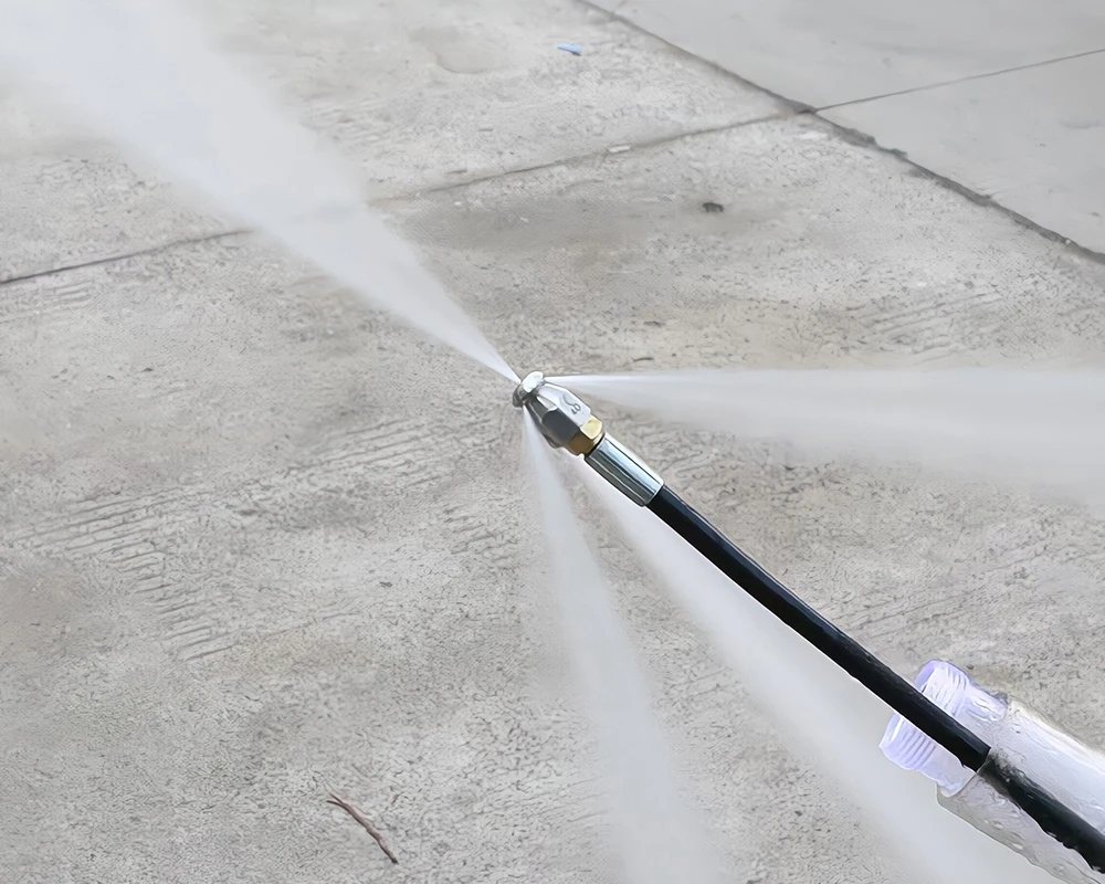 Kanalisation Abfluss Wasser Reinigung Schlauch Rohr Reiniger für Karcher Interskol Huter Hammer Nilfisk STIHL Bosch Lavor Hochdruckreiniger – Detail 11