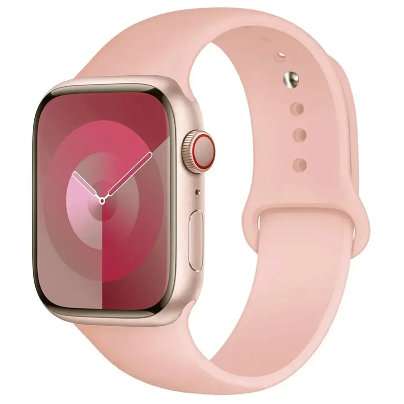Silicone Band For Apple Watch strap 46mm 44mm 45mm 40mm 41mm 42-38mm 49mm sport bracelet iwatch series 11 10 9 8 7 6 5 SE Ultra3 - Image 36