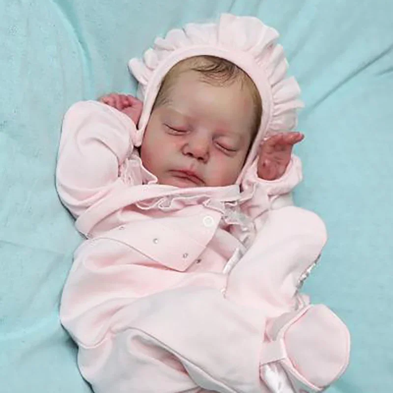 17inch Reborn Doll Kit Limited Edition Nevaeh Doll Kit with Body and Certificate Soft Touch Unpainted Unfinished Doll Parts