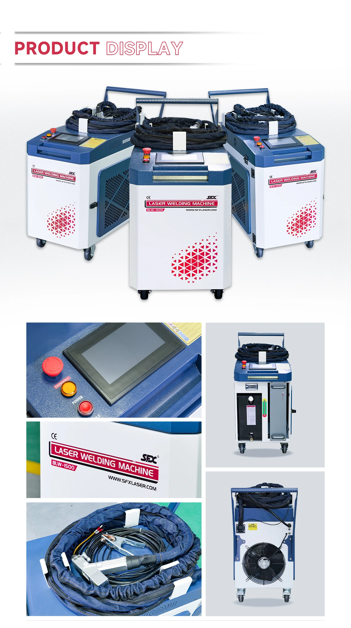 Continuous Laser Welder Automatic Welding Machine for Galvanized Sheet Metal Max Source BLW1000/1500/2000/3000W 4