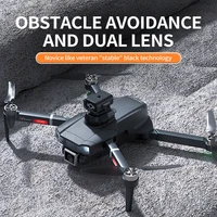 S179 RC Dron Brushless Obstacle Avoidance Drone 4K HD Camera RC Quadrocopter with Light Optical Flow Foldable Helicopter Kid Toy 1