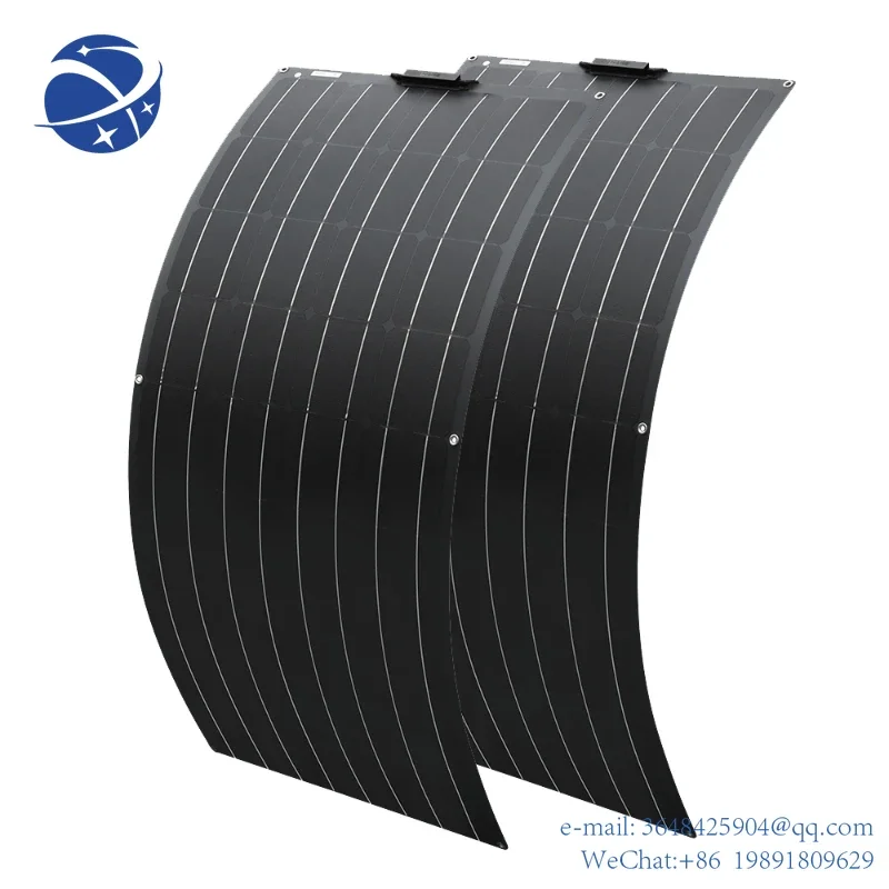 

YYHC 300w 150w solar panel 12v kit flexible mono solar cell for car RV boat battery charger home system with 12v 24v controller