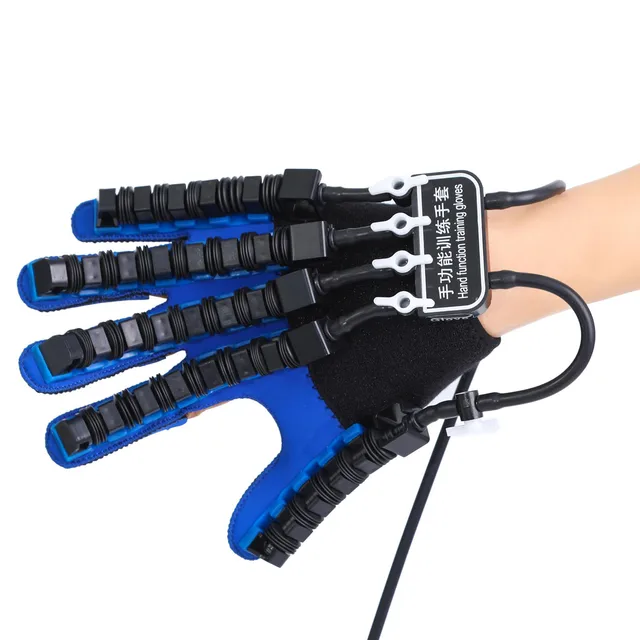 Hand Strength Training Glove Right Hand Rehabilitation Robot Glove 9 Gear Strength Adjustment Hand Finger Exerciser 2