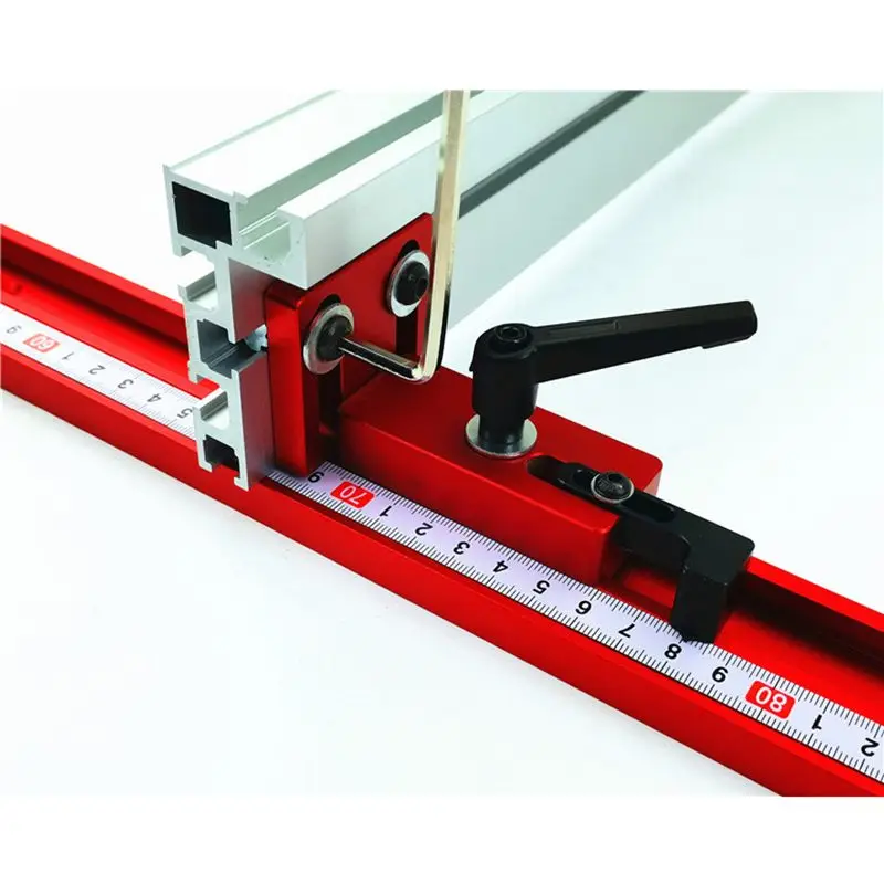 

30/45 Type Woodworking T Slot Stopper Miter Gauge Fence Connector Miter Track Stop Block Saw Table Sliding Bracket Chute-Limiter