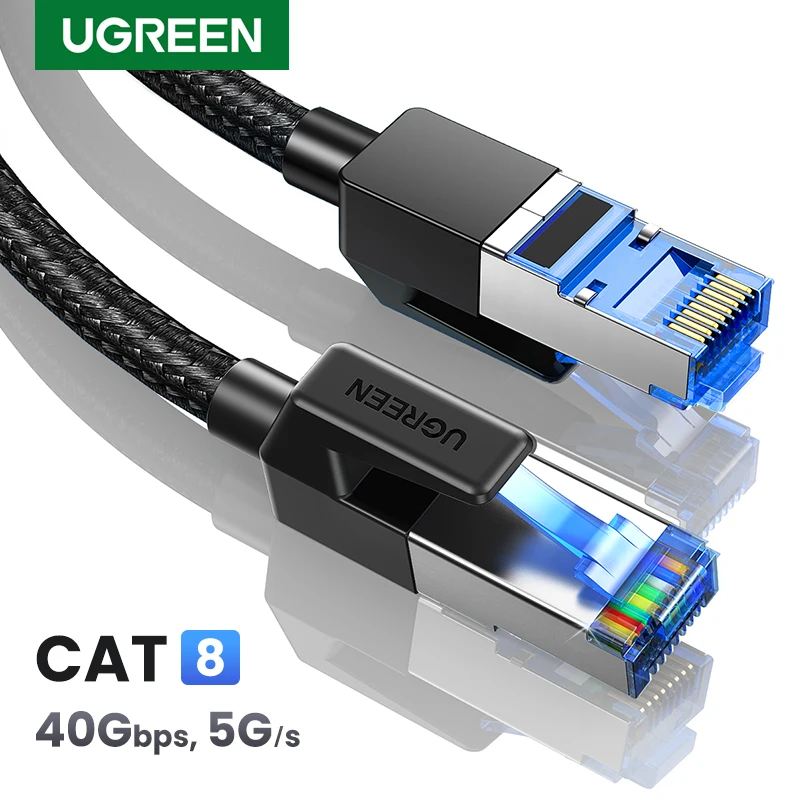 vinge Smil Musling Ethernet Internet Network Cable - Cat8 Ethernet Cable 40gbps 2000mhz Cat 8  - Aliexpress