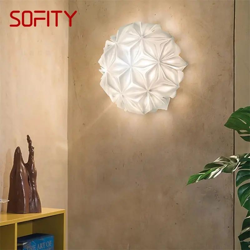

SAMAN Nordic Modern Wall Lamp LED Creative Design Decorative Room Sconce Stairs Light