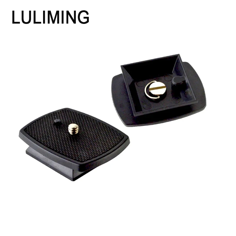 SLR Camera Quick Release Plate 1/4 Inch Screw Tripod Ballhead Adapter 35mm 43mm for Yunteng 690 590 600 Camera Tripod for Camera Tripod Plate Camera Tripod Adapter Camera Mount Plate Camera Base Plate Tripod Adapter Mount