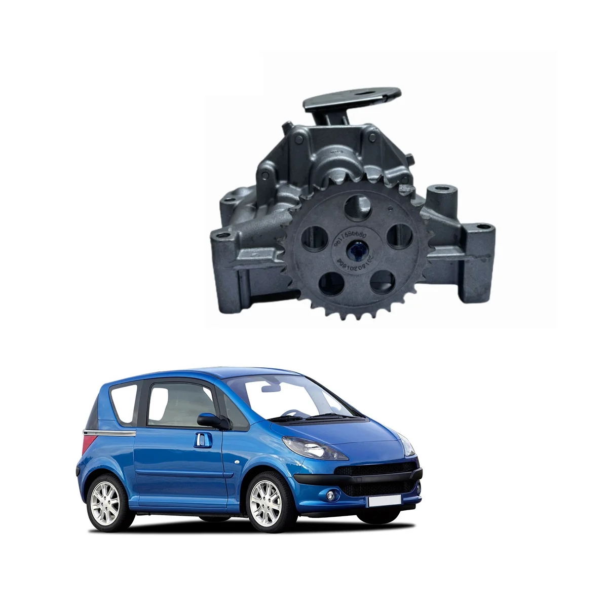 

Сборка масляного насоса двигателя 100187 9621114380 для Peugeot 1007 106 206 307 308 Citroen BERLINGO C2 C3 C4