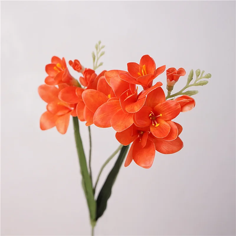 Luxury Real Touch Snow Orchid
