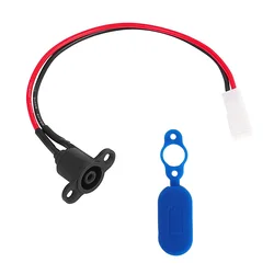 Waterproof Charging Port Cover with Cable for Electric Scooter Accessories (E)
